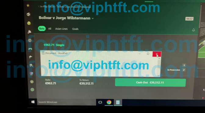 Correct Score Fixed Match